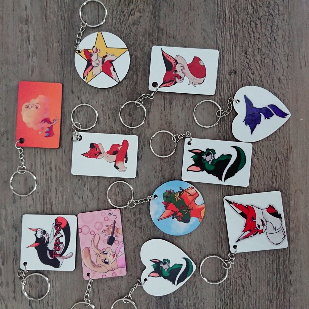 Original character key chains